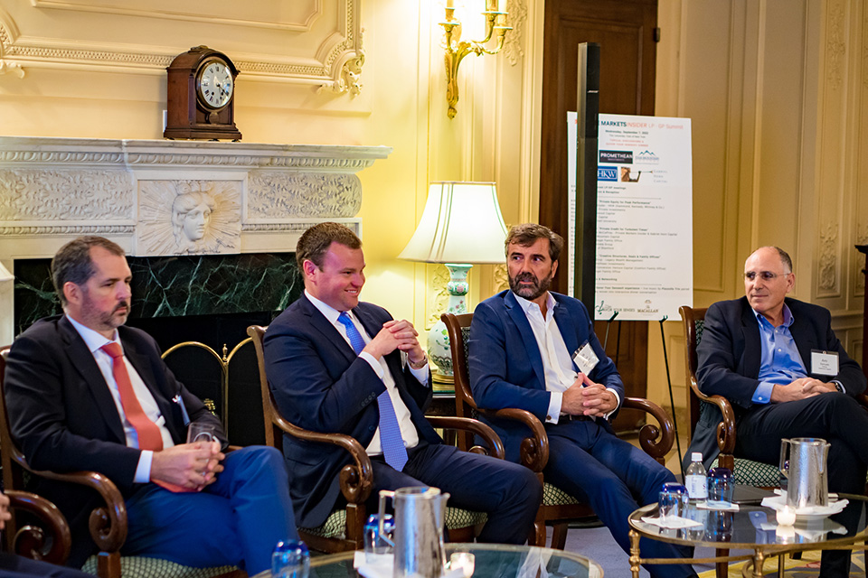 Roundtable Discussion at a Private Markets Insider event