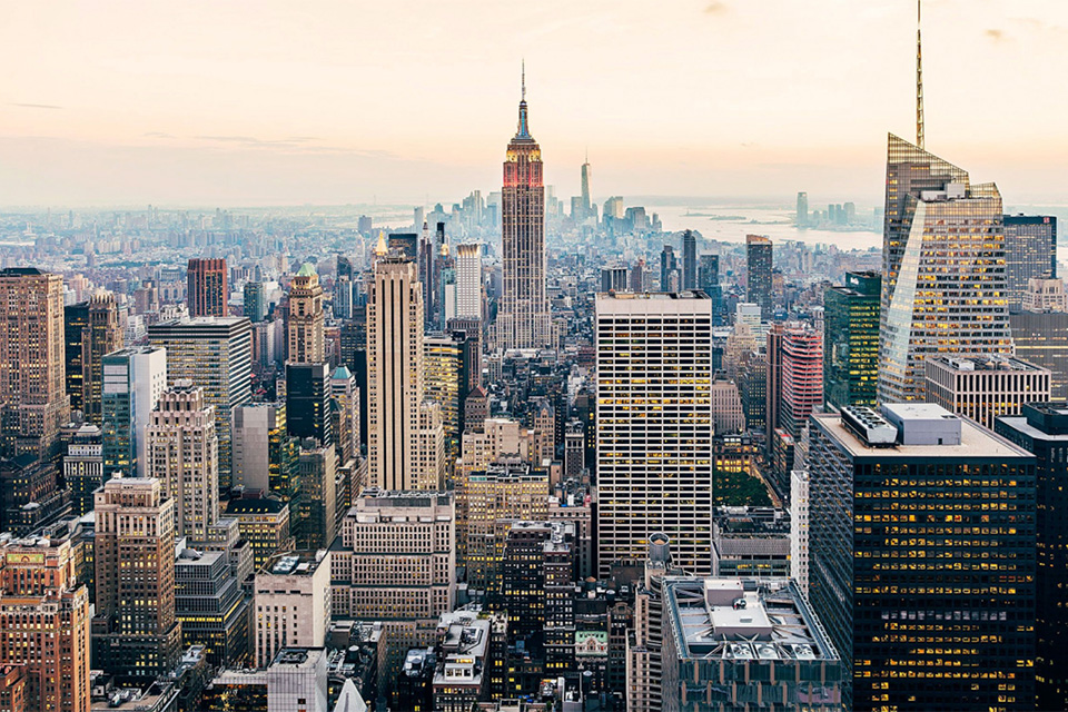 Skyline of New York City