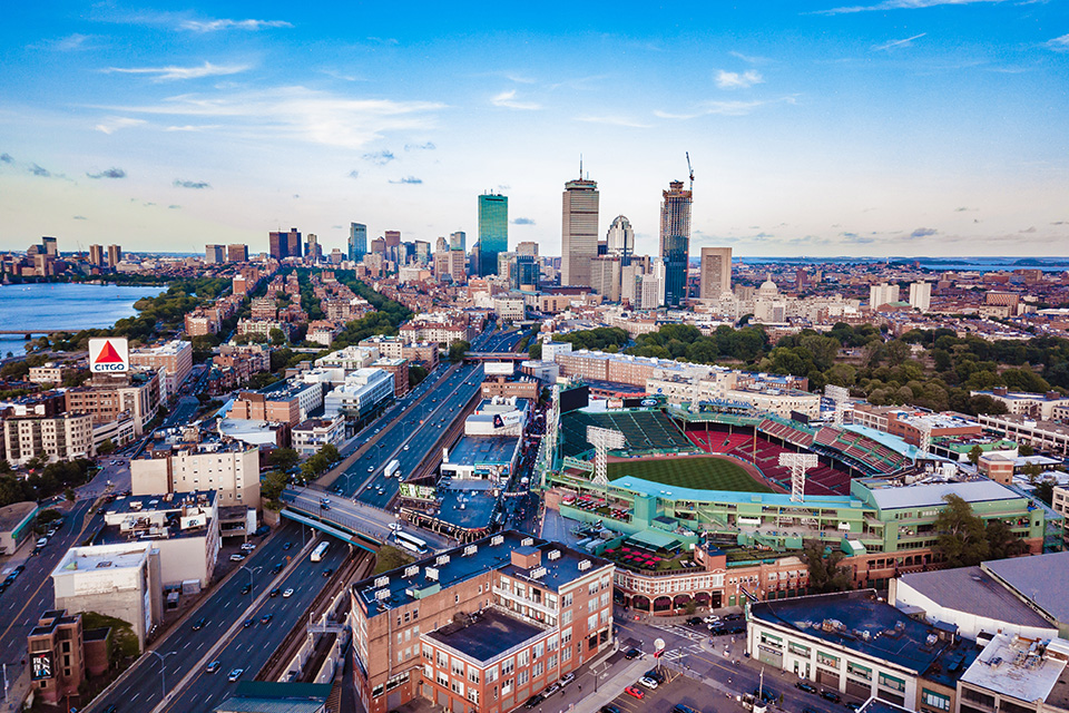 Skyline of Boston Massachussets